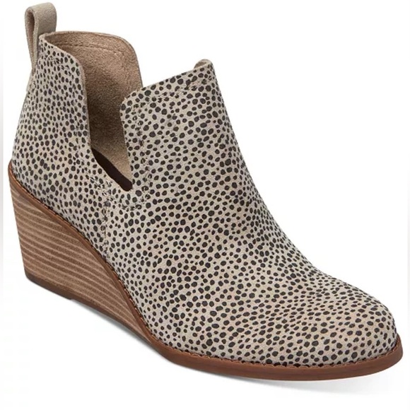 TOMS |  Kallie Wedge Booties, Size 12, NWT - Picture 1 of 10